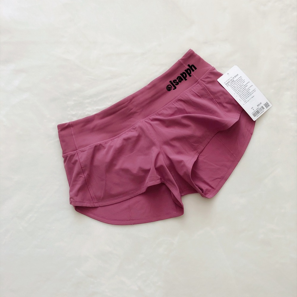 ($100) Lululemon Speed Up Short 2.5” - MSRS